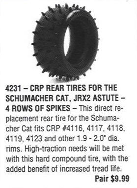 From CRP's 1989 Catalog