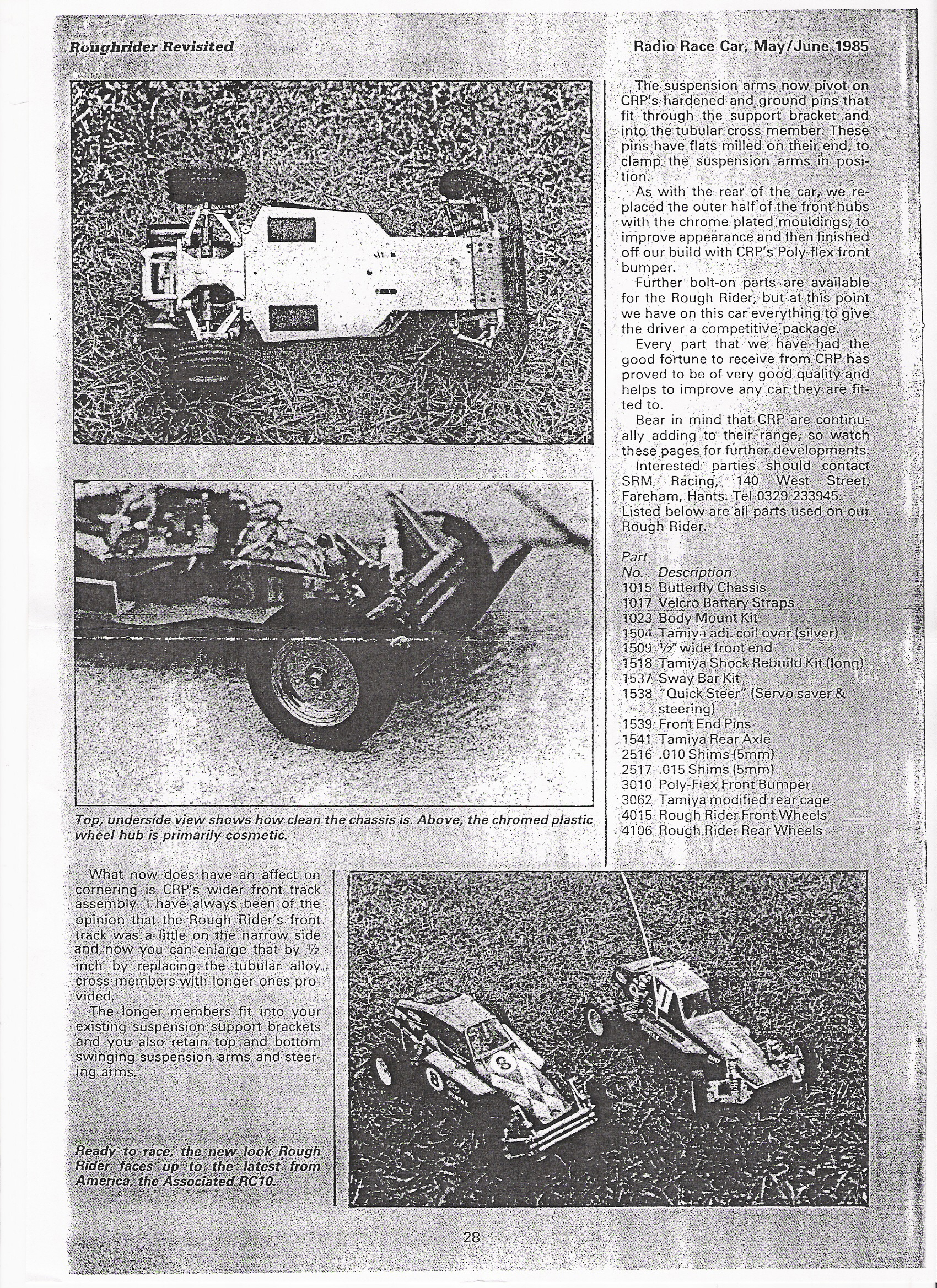 Radio Race Car's May/June 1985 'Rough Rider Revisited' article