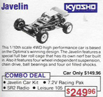 From Radio Control Car Action February 1987, pg 73
